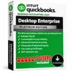 Quickbooks Desktop Enterprise Platinum 2024 | 5 User | US Version