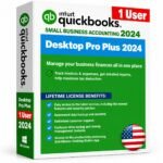 QuickBooks Desktop Pro Plus 2024 for Windows | 1 User | US Version