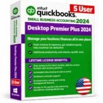 Quickbooks Desktop Premier Plus 2024 for | 5 User | US Version